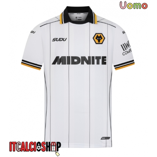 Wolves Jorgen Strand Larsen #9 Seconda Maglia 2026-27 Manica Corta